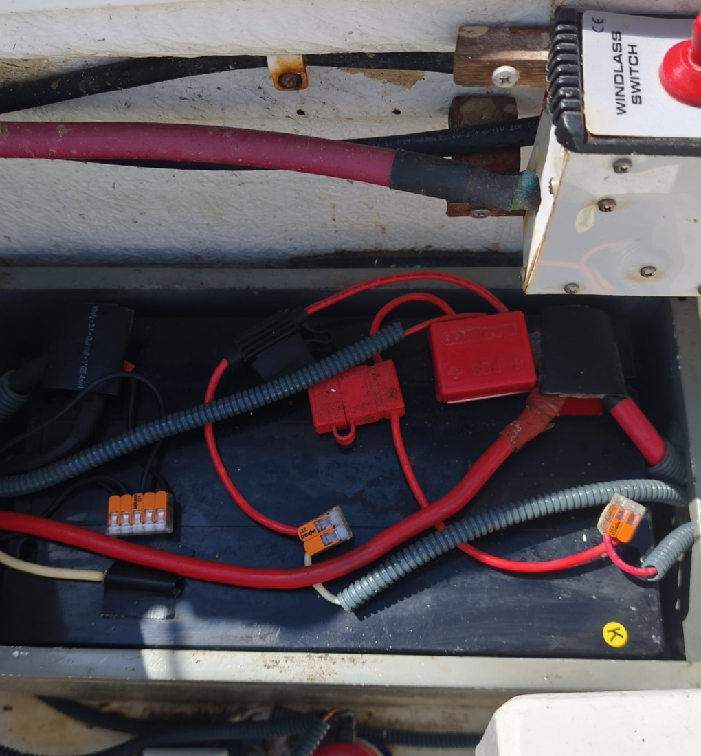 350 Batterie Ankerwinde