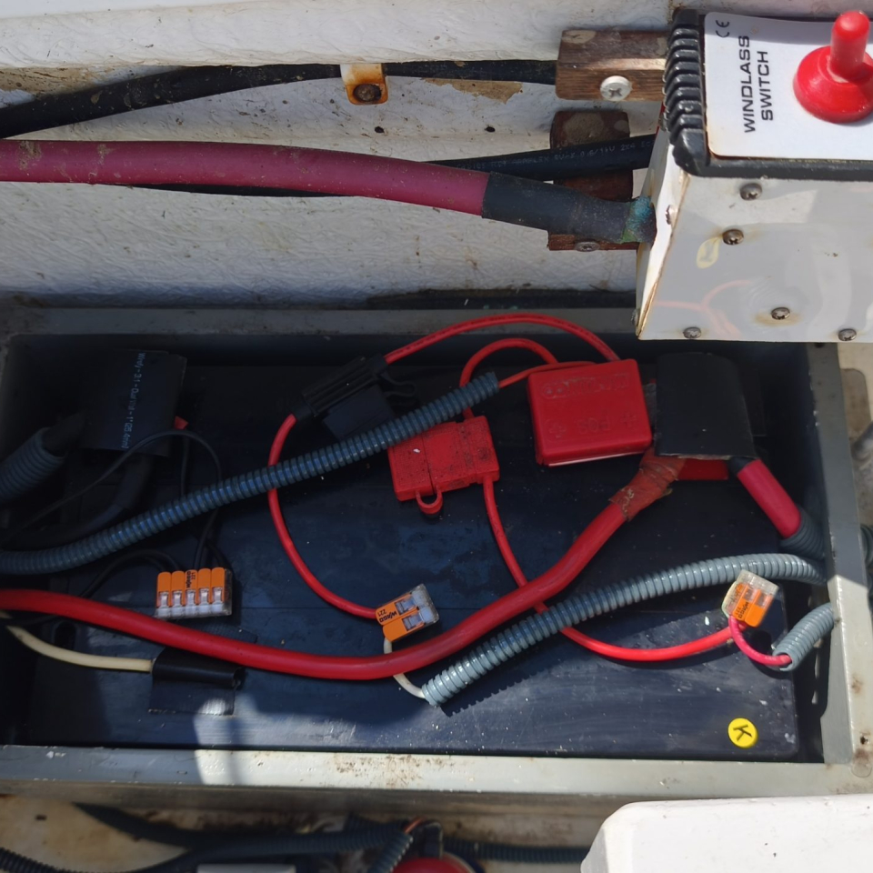 350 Batterie Ankerwinde